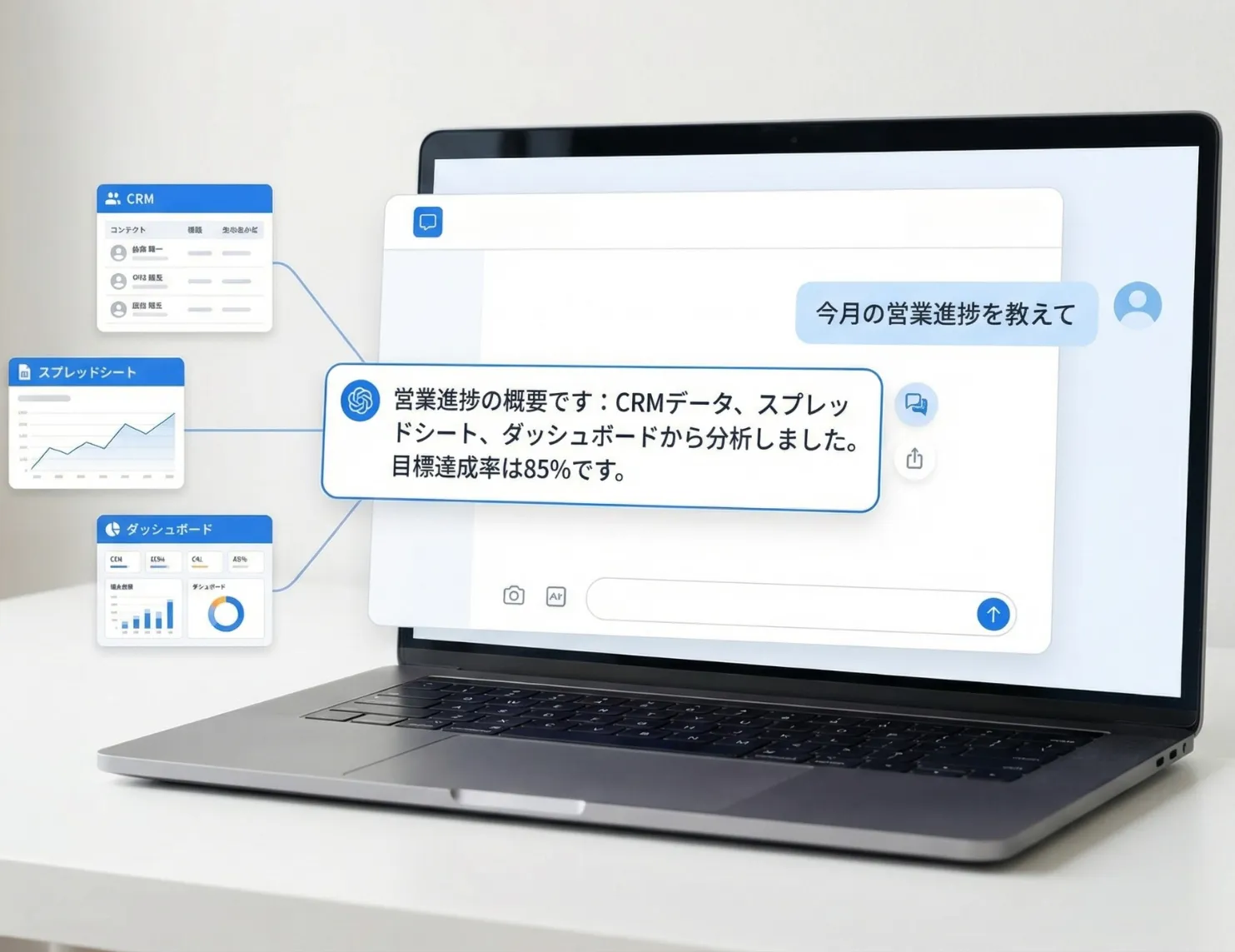 業務改善向けAI開発のイメージ