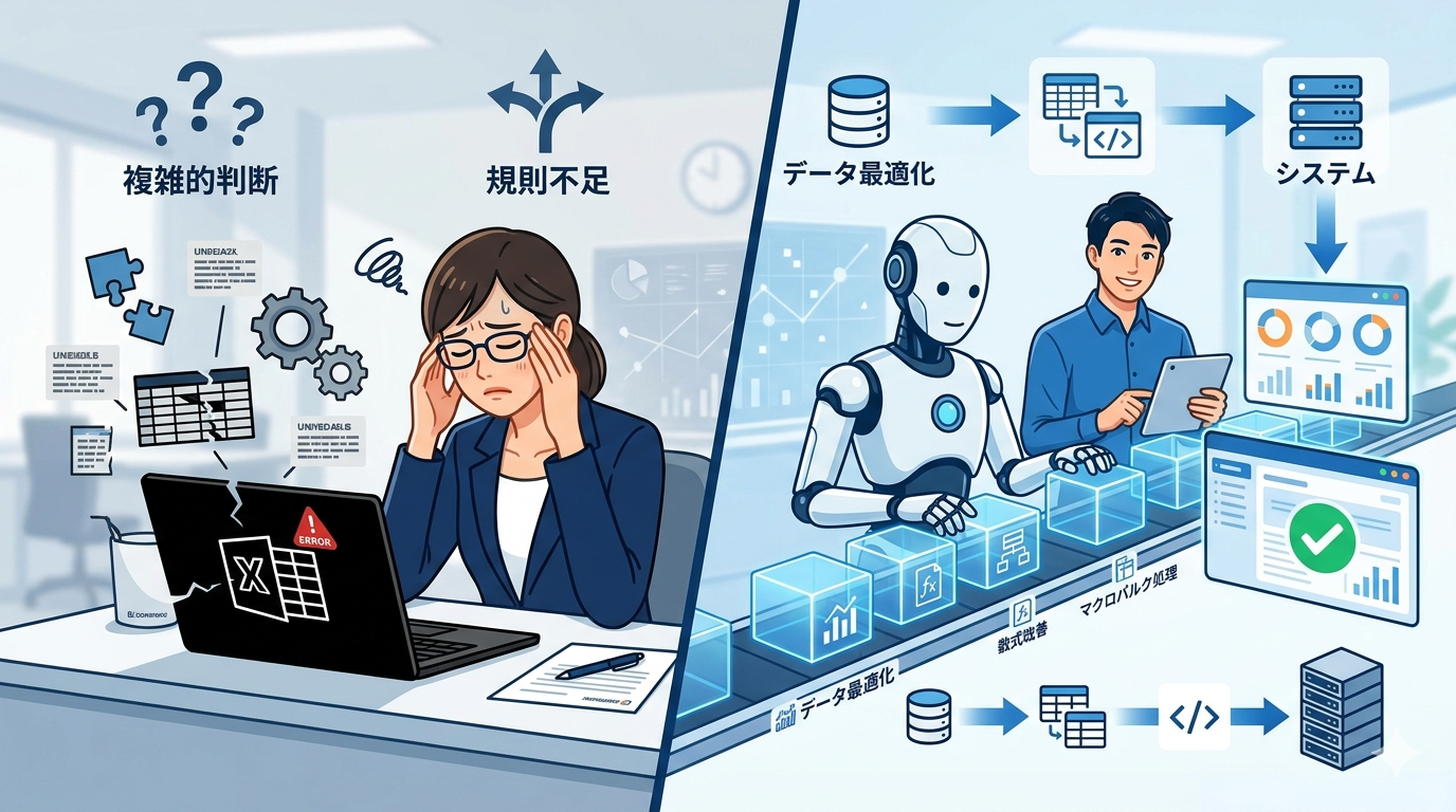 Excelが壊れる・重い・落ちる原因と対策：データ量・設計・マクロの観点から徹底解説