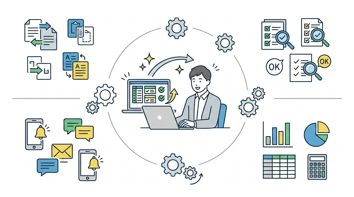 自動化後の業務イメージ