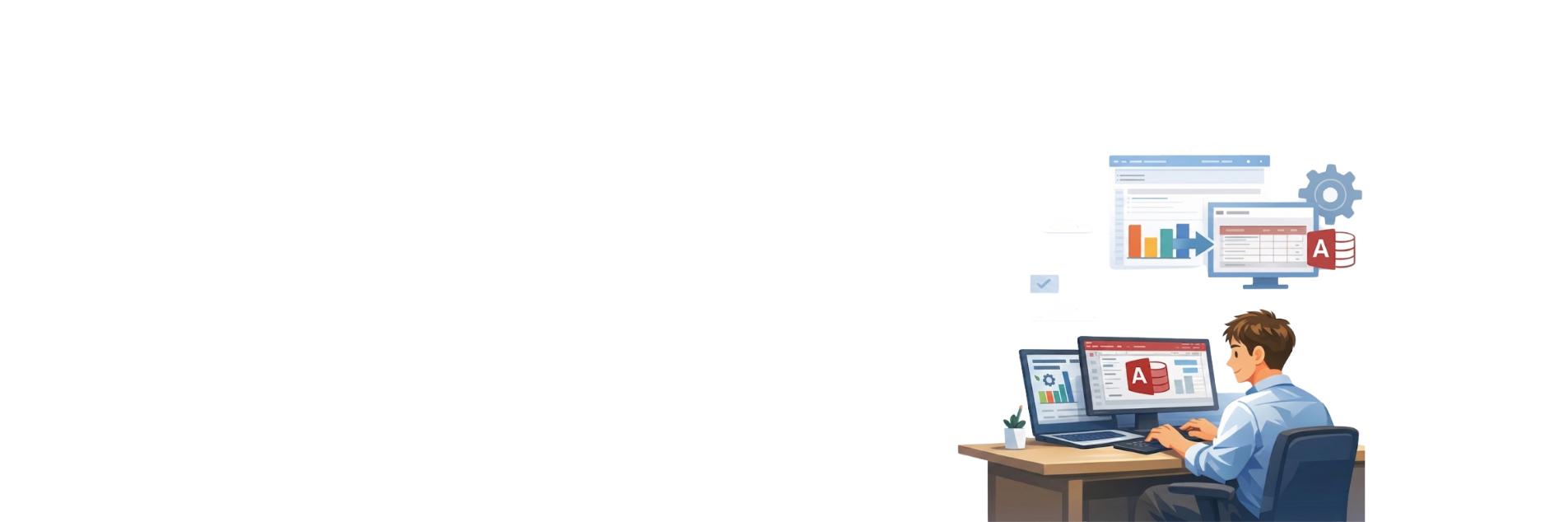 大阪のAccess開発・Accessシステム開発のイメージ｜Access開発実績30社以上