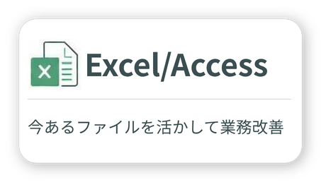 Excel/Access支援