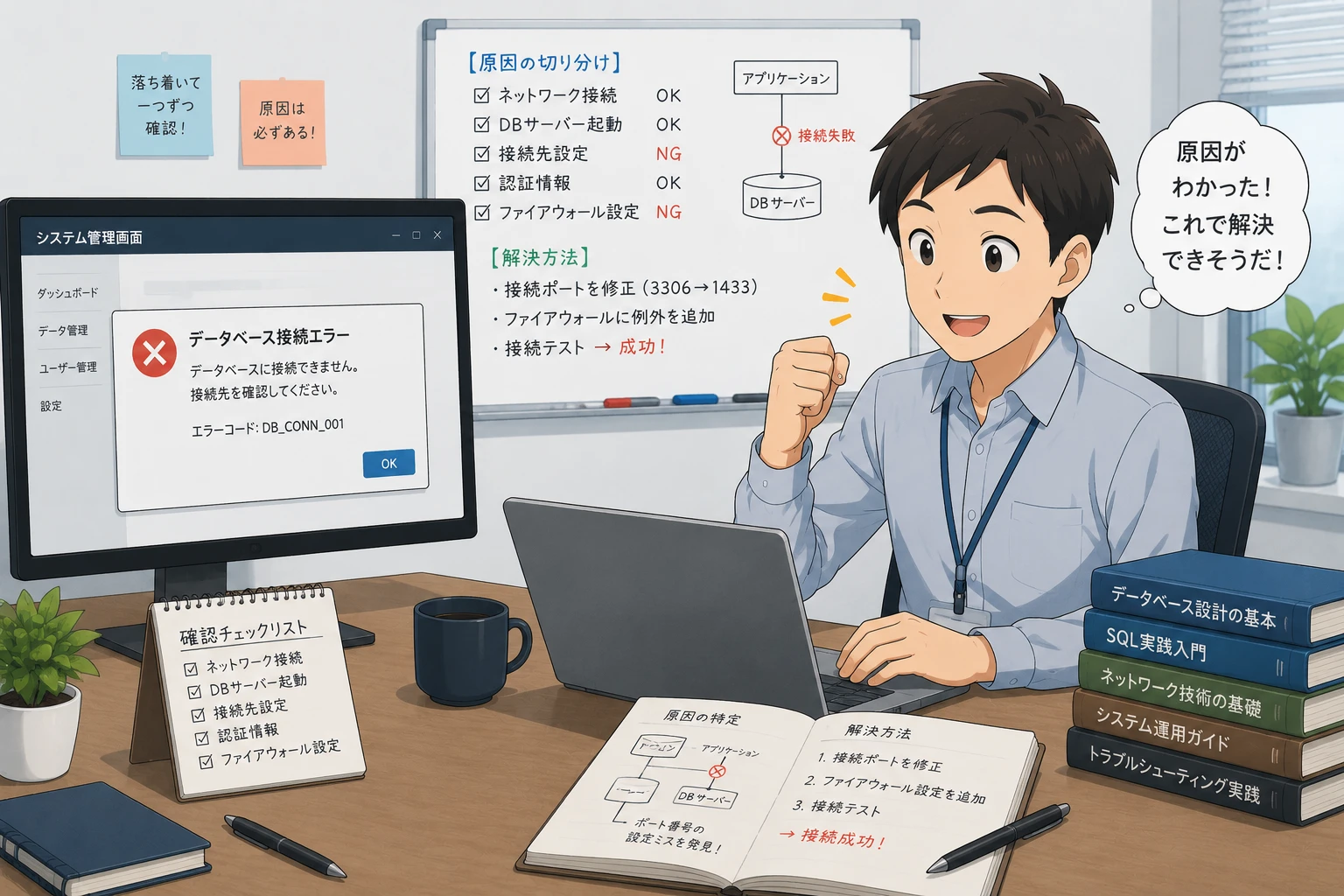 AccessのODBC接続エラーを直す前に確認すべきDSN・権限・サーバー設定