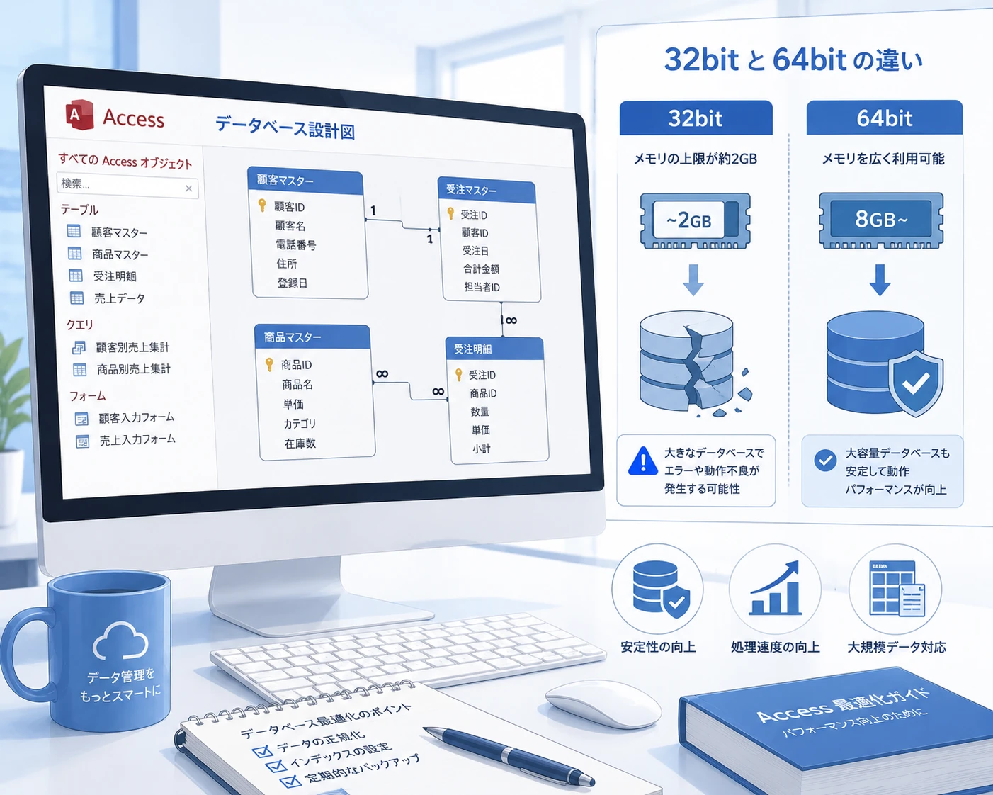 Accessの32bit/64bit違いでVBAが動かないときの移行判断