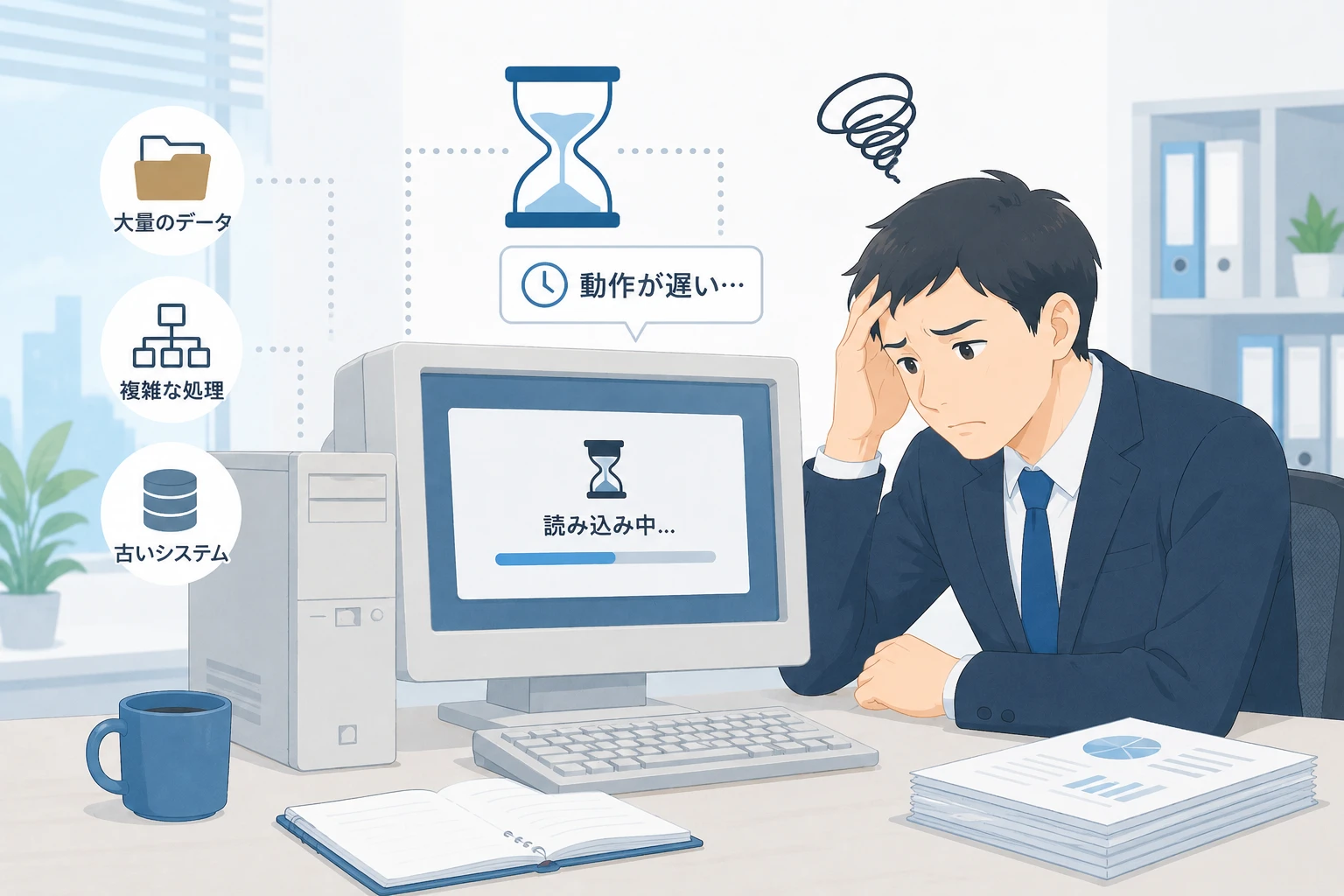 Accessのフォーム表示が遅いときに確認するレコードソースとサブフォーム