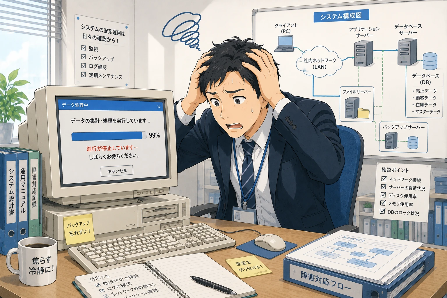 Accessの最適化と修復に時間がかかるときの原因と限界