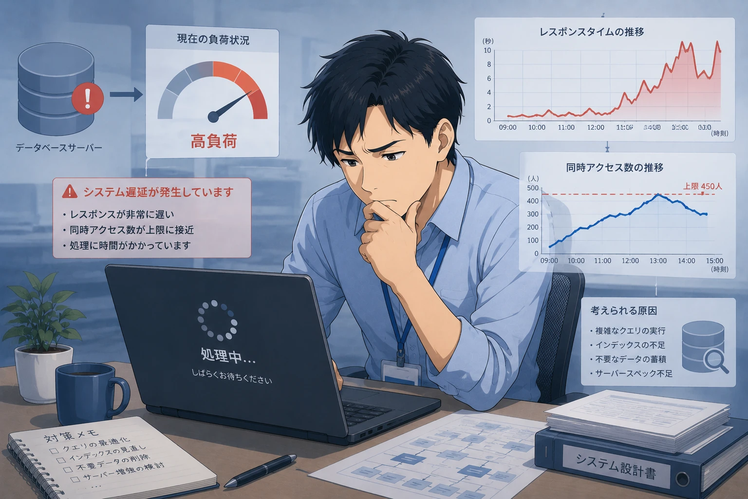 Accessの起動時に全データを読み込む設計を見直す方法
