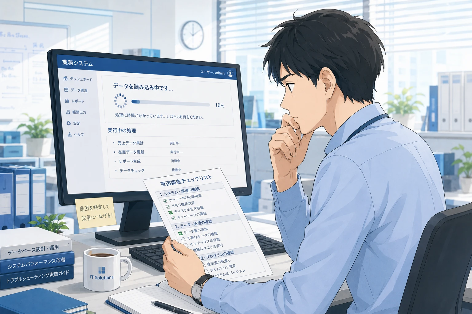 Accessが重い原因を社内で調べるときのチェックリスト