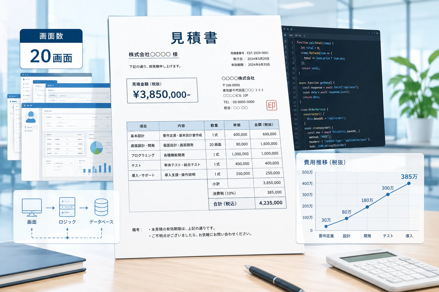 Access開発会社に依頼する前にまとめるべき見積依頼情報