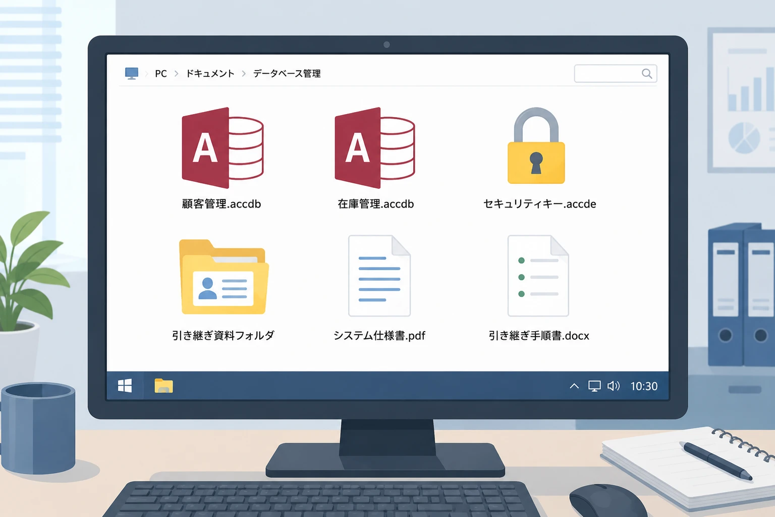 Access保守を外注する前に渡すべきファイル・権限・業務情報