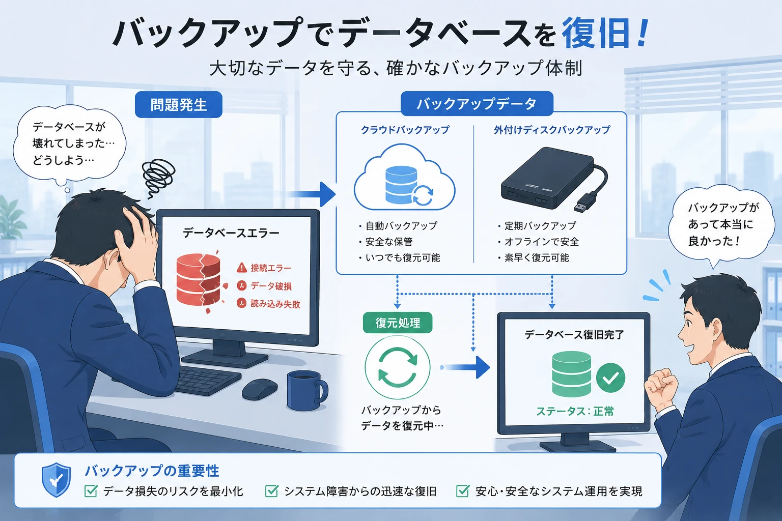 Accessのバックアップ運用を見直す方法｜壊れる前に決める保存ルール