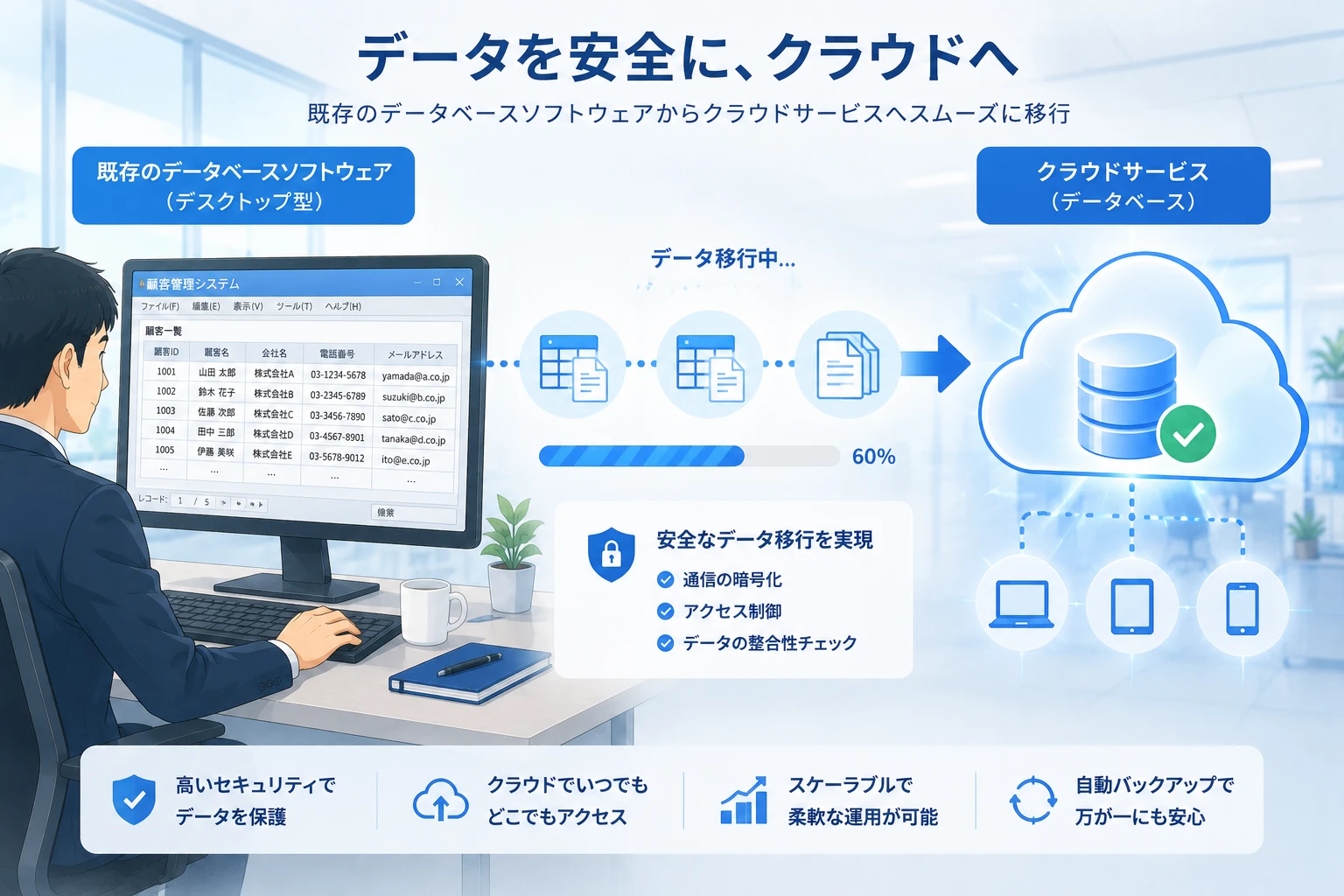 AccessからWebシステムへ段階移行する進め方｜全部作り直さない方法
