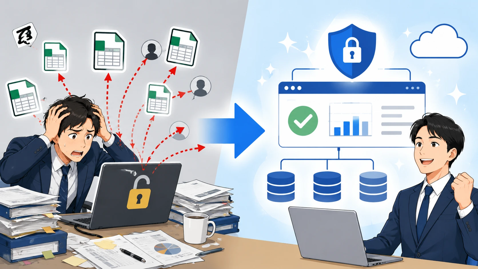 Accessの権限管理が限界になったときのWeb化・DB化判断