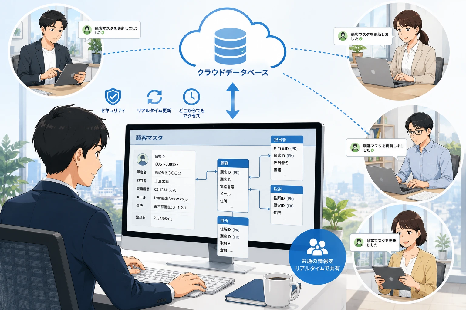 Accessのマスタ管理だけWeb化するメリットと注意点