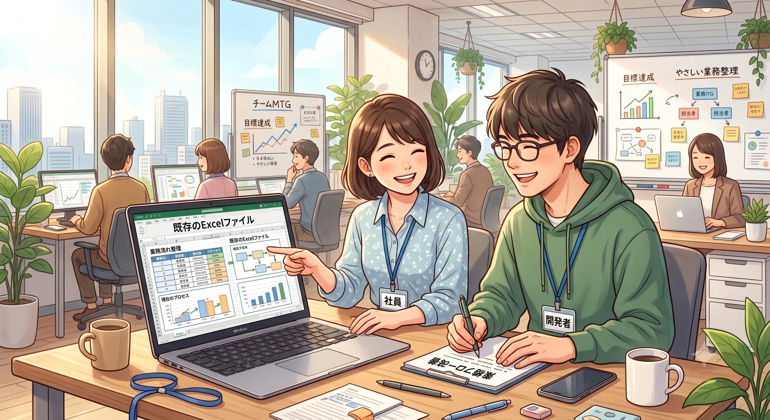 Excelマクロ開発を依頼する前に業務フローを整理する方法