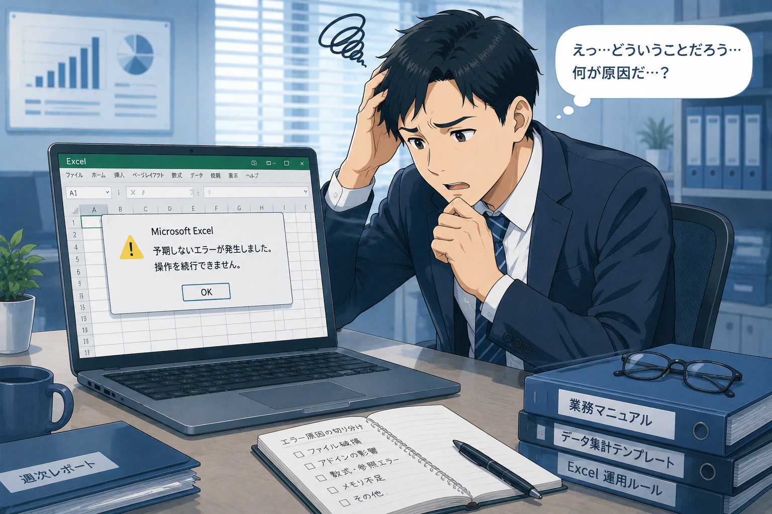 Excelマクロで保存できない・上書きできない原因｜共有・保護・権限の確認