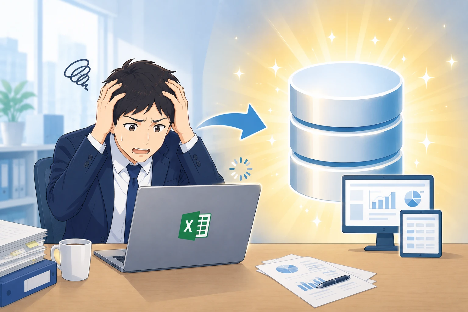 Excelを軽くしても限界なら？修正・Access化・Web化の判断基準