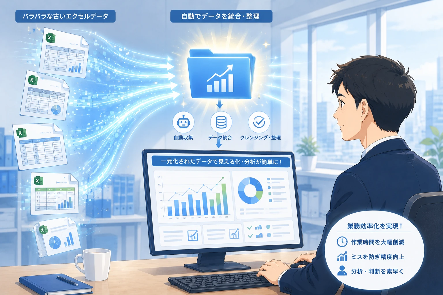複数のExcelファイルを1つに集計するマクロ開発の進め方