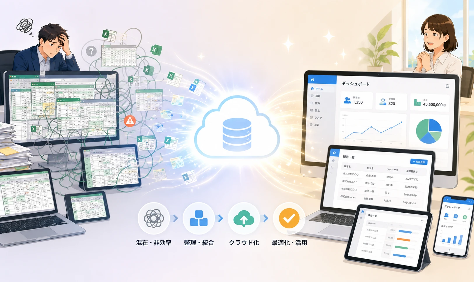 ExcelからWebシステムへ段階移行する方法｜現場を止めない切り替え方