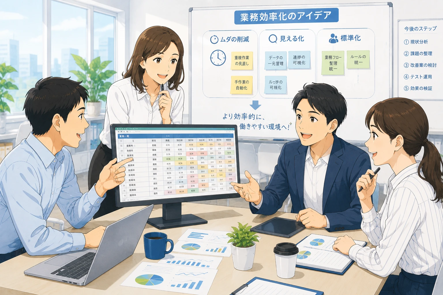 Excel台帳管理を業務システム化する前に整理すべき項目