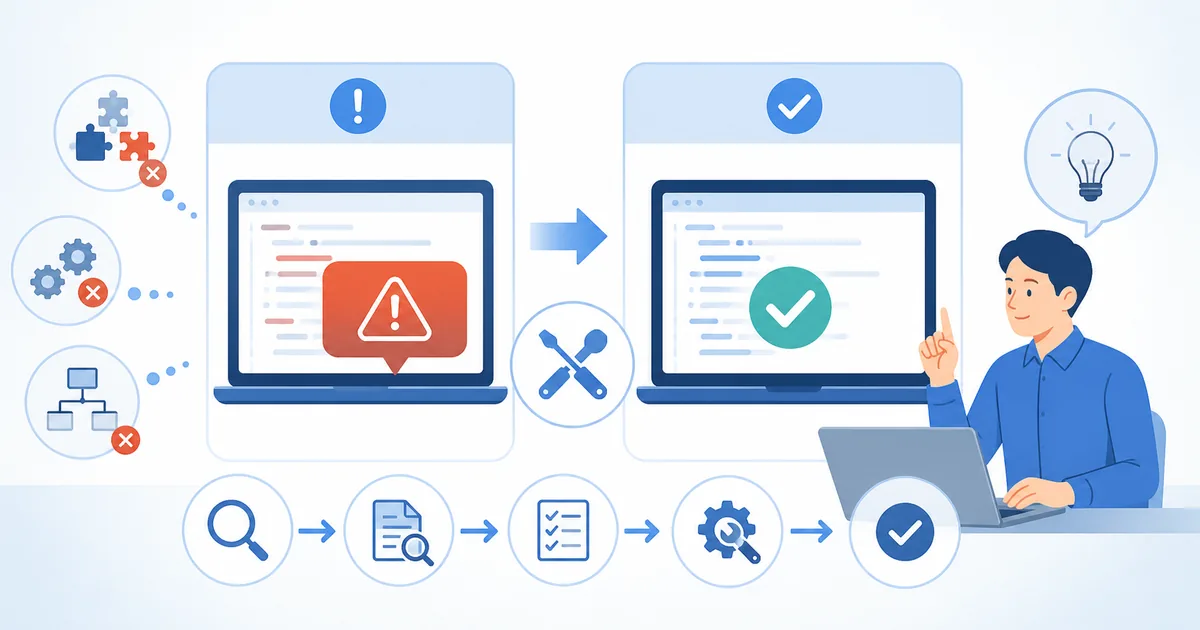 Access PtrSafeエラー・Declareエラーの原因と修正方法 という記事の要点を図解するイメージ(記事内イラスト)