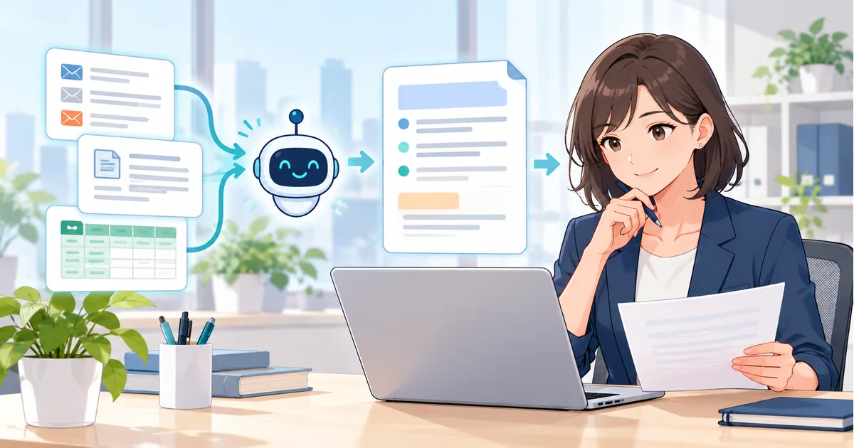AIアプリで仕事はここまで変わる｜初心者向け時短ツールと実践例