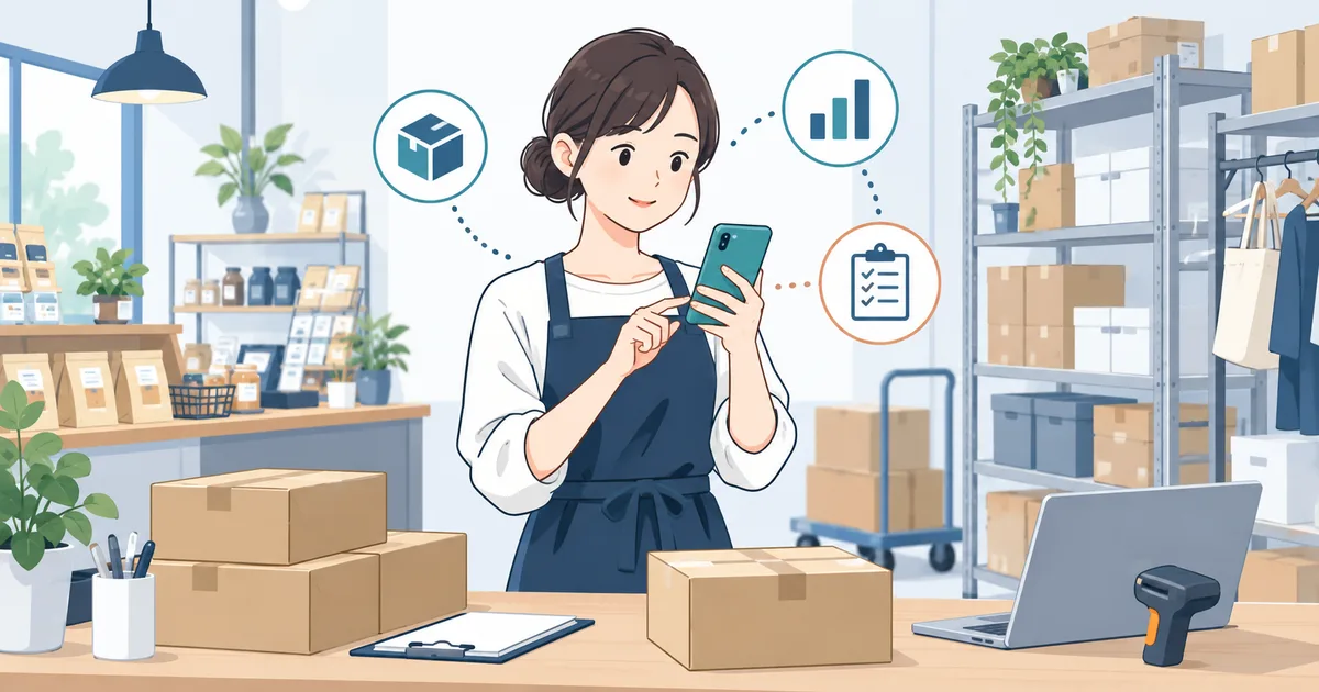 小規模事業者向け在庫管理アプリ6選｜低コストで業務を効率化