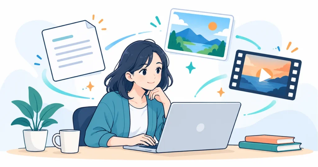 生成AIアプリおすすめ14選｜文章・画像・動画を無料で作るならこれ